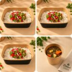 3 Salsa maison + 1 Curry japonais